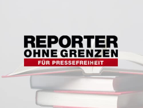 Reporter ohne Grenzen - für Pressefreiheit